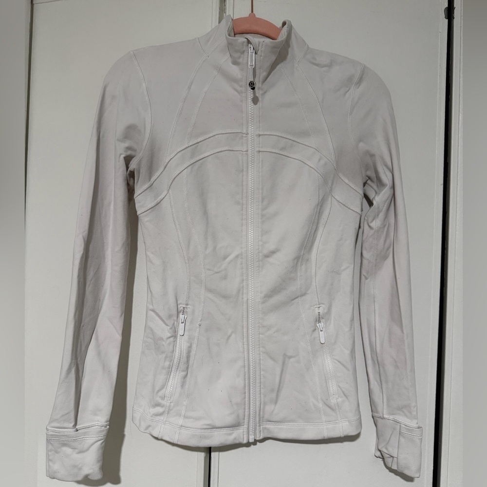 lululemon white define jacket - luon - image 3